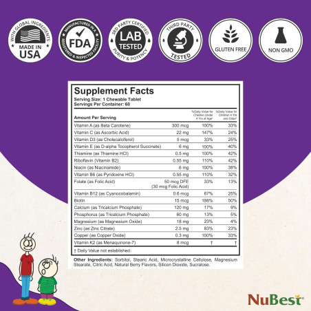 Nubest Tall Kids 2-9