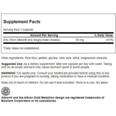 Zinc Albion  Swanson 30mg