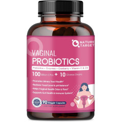 Probióticos Vaginales Nature Target 100 billones