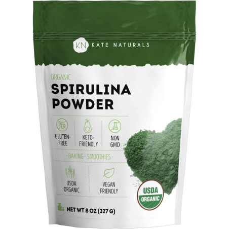 Espirulina Kate Naturals en Polvo