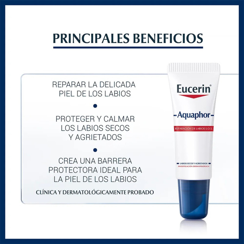 Aquaphor SOS Reparador de Labios