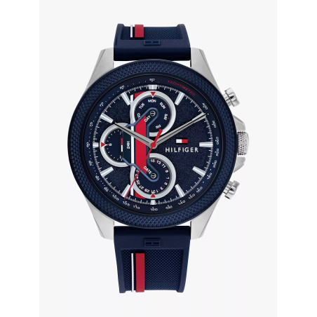 Tommy Hilfiger Reloj Deportivo de 46 mm Correa Exclusiva