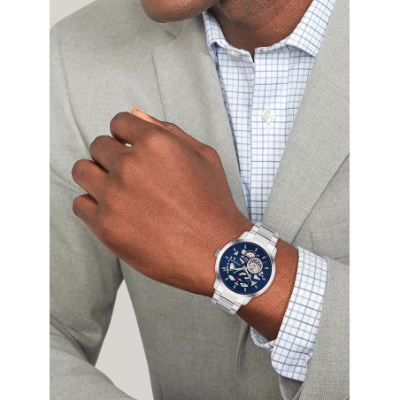Tommy hilfiger Reloj Automático - Esfera Esquelética de 43mm
