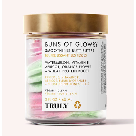 Truly Buns of Glowry Manteca Suavizante para Glúteos