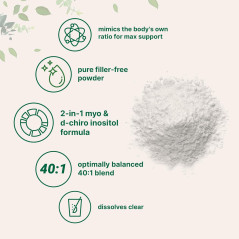 Inositol Myo & D-Chiro Micro Ingredients 2.050mg