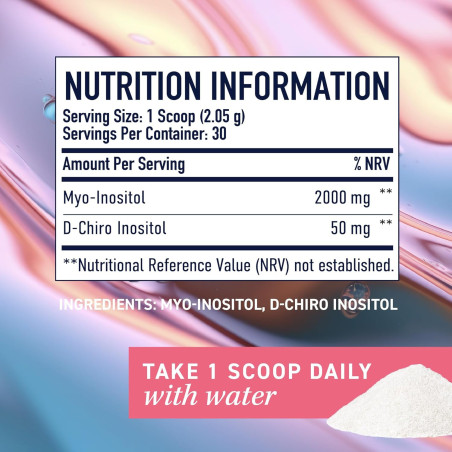 Inositol Myo & D-Chiro SMNutrition 2.050mg Polvo