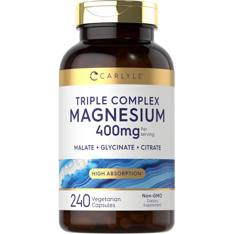 Triple Magnesio Complex 400mg 240cap Triple Magnesio Complex 400mg 240cap