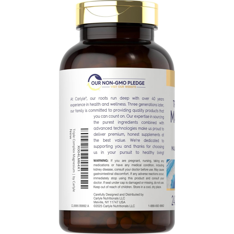 Triple Magnesio Complex 400mg 240cap Triple Magnesio Complex 400mg 240cap