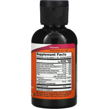 Vitamina B-12 Complex Now Líquido