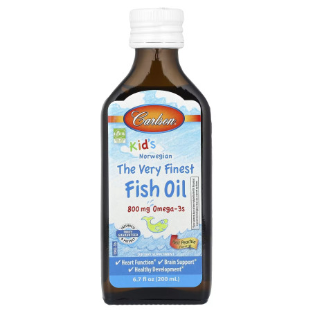 Omega 3 Carlson Kid's 800mg Líquido Melocotón