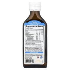 Omega 3 Carlson Kid's 800mg Líquido Melocotón