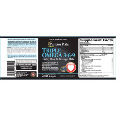 Triple Omega  3-6-9 Puritan´s Pride