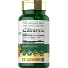 Ashwagandha Ksm-66 + Melatonina Carlyle 70cap