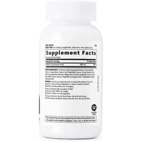 Vitamina C Gnc 1.000mg 100cap