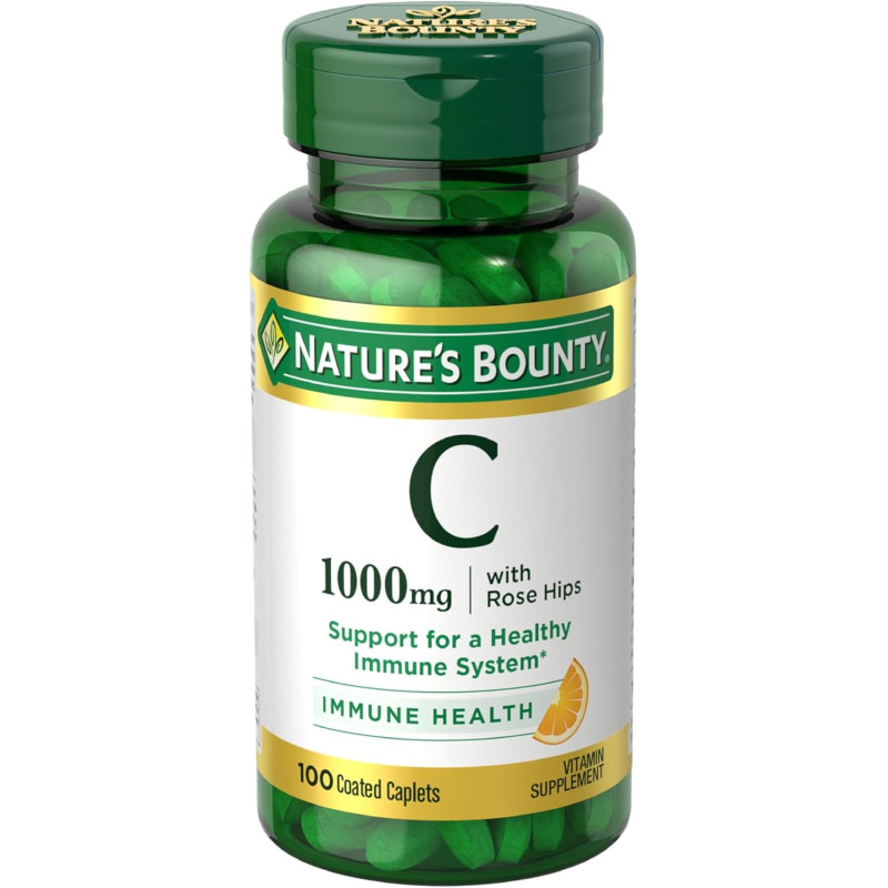 Vitamina C + Rosa Mosqueta Nature´s Bounty 1.000mg 100cap Vitamina C + Rosa Mosqueta Nature´s Bounty 1.000mg 100cap