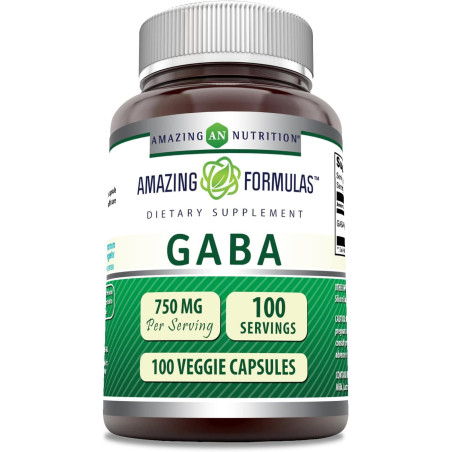 Gaba Amazing Formulas 750mg 100cap