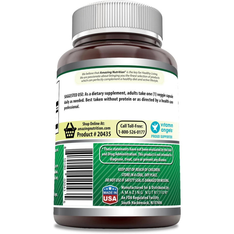 Gaba Amazing Formulas 750mg 100cap Gaba Amazing Formulas 750mg 100cap