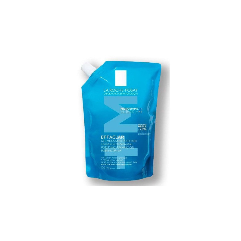 LA ROCHE POSAY Refill Effaclar Gel +M X 400 Ml LA ROCHE POSAY Refill Effaclar Gel +M X 400 Ml