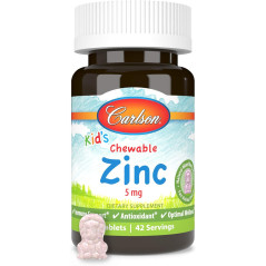 Zinc Carlson 5mg 42tab Masticables