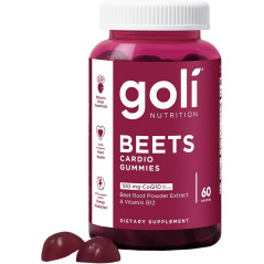 Beets Cardio Golí Nutrition 60 gomitas
