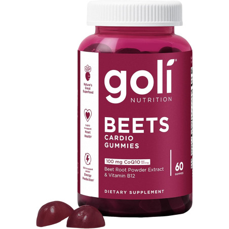 Beets Cardio Golí Nutrition 60 gomitas