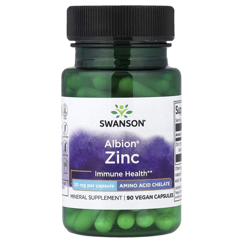 Zinc Albion  Swanson 30mg 90cap