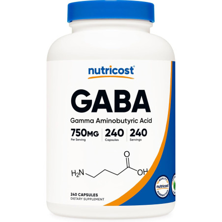 Gaba Nutricost 750mg 240cap