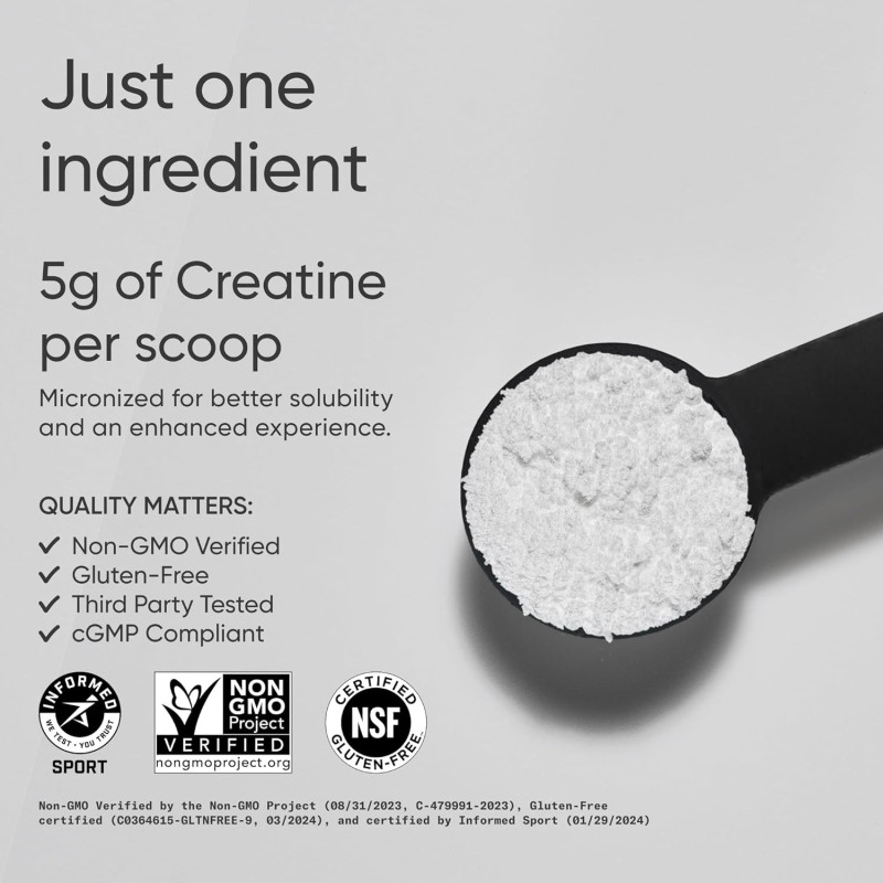 Creatina Monohidratada Sports Research 5gr 100 servicios Creatina Monohidratada Sports Research 5gr 100 servicios