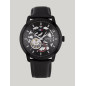 Tommy Hilfiger Reloj Automatico 43mm Cuero Negro