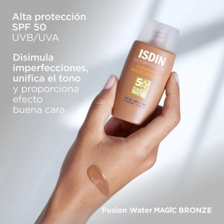 Isdin Protector Solar Fusion Water Oil Control Bronze