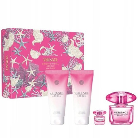 Versace Bright Crystal Absolu Set 4 Piezas