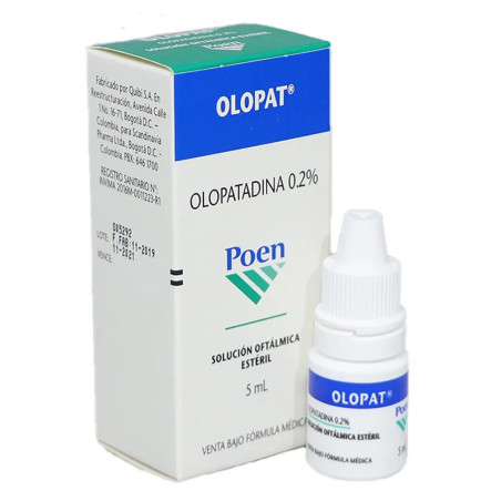 Olopat 0.2% Solución Oftálmica Poen