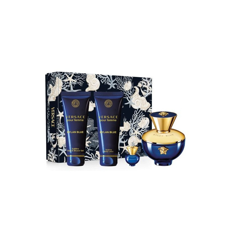Versace Dylan Blue Woman Set 4 piezas Versace Dylan Blue Woman Set 4 piezas