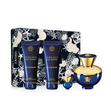 Versace Dylan Blue Woman Set 4 piezas