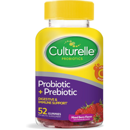 Culturelle Probióticos + Prebióticos 52 gomitas