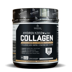 Sascha Fitness Polvo Colágeno Hidrolizado Caramelo Machiato