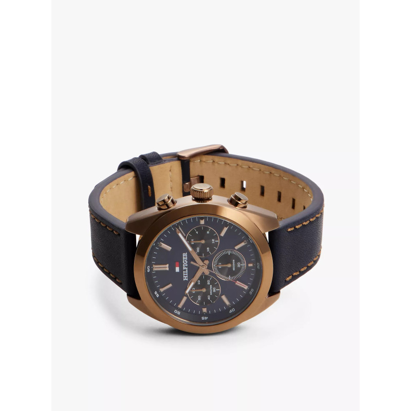 Tommy Hilfiger Reloj Cronógrafo Cuero 40mm