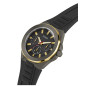 Guess Reloj Multifunción Silicona Negra 46mm