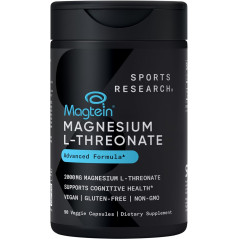 Treonato de Magnesio Sports Research  Magtein 90cap