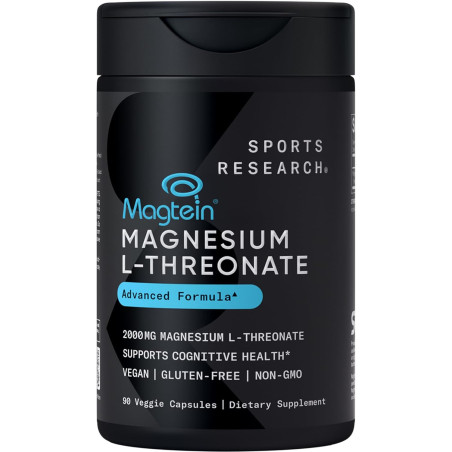 Treonato de Magnesio Sports Research  Magtein 90cap