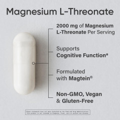 Treonato de Magnesio Sports Research  Magtein 90cap