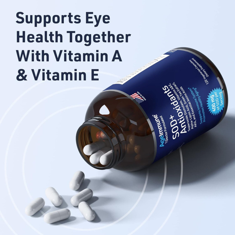 Sod+ Antioxidantes AgeInmune 120cap Sod+ Antioxidantes AgeInmune 120cap