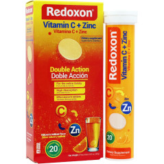 Vitamina C-1000 + Zinc Redoxon 20tab