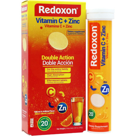 Vitamina C + Zinc Redoxon 1.000mg 20tab