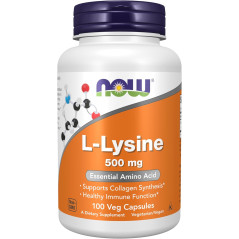 L-Lisina Now 500mg 100cap