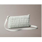 Calvin Klein Bolso Frincido Gris Cielo