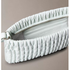 Calvin Klein Bolso Fruncido Gris Cielo