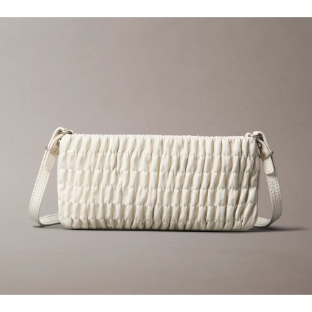 Calvin Klein Bolso Fruncido Tiza