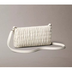 Calvin Klein Bolso Fruncido Tiza