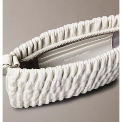 Calvin Klein Bolso Fruncido Tiza